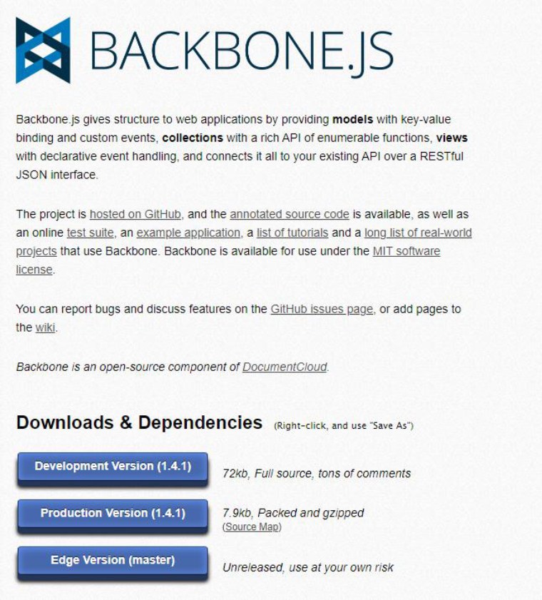 Backbone.js Backbone.js