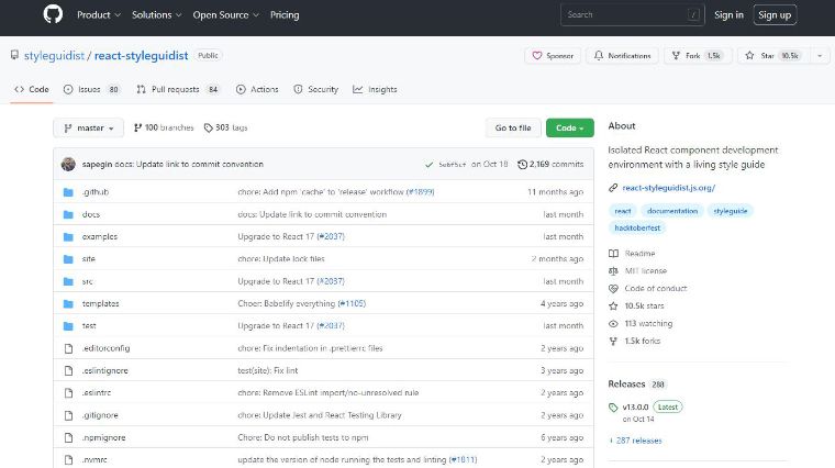 React Styleguidist React Styleguidist