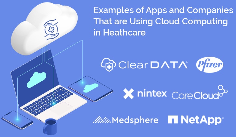 Examples of Applications and Companies Using Cloud Computing in Healthcare Examples of Applications and Companies Using Cloud Computing in Healthcare