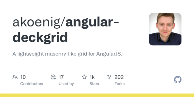 Angular Deckgrid Angular Deckgrid
