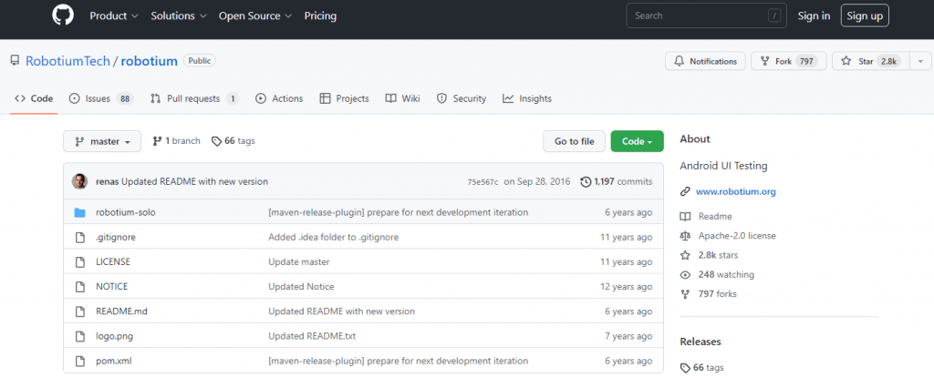 Robotium - GitHub Robotium - GitHub