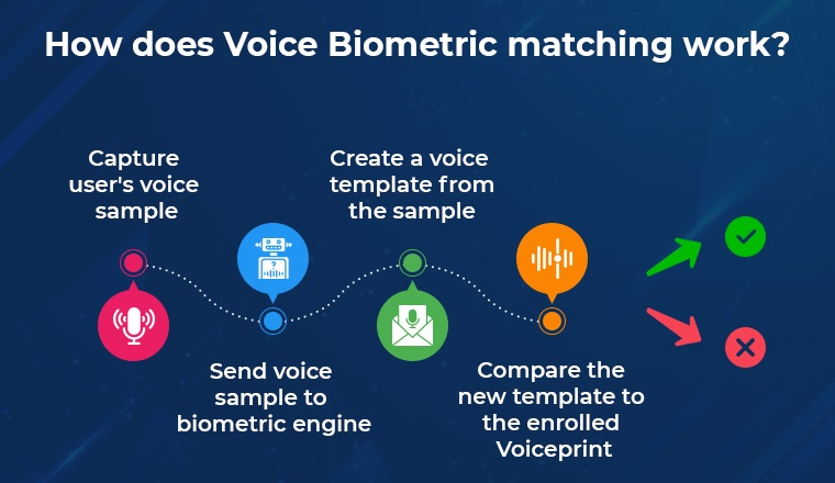How does Voice Biometric matching work?