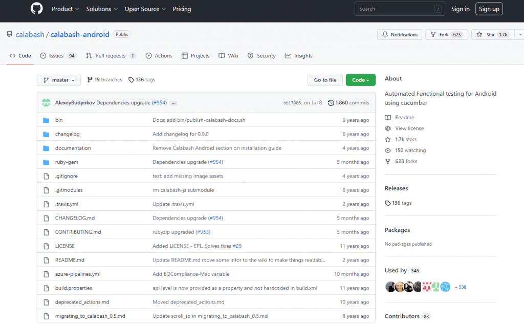 Calabash - GitHub Calabash - GitHub