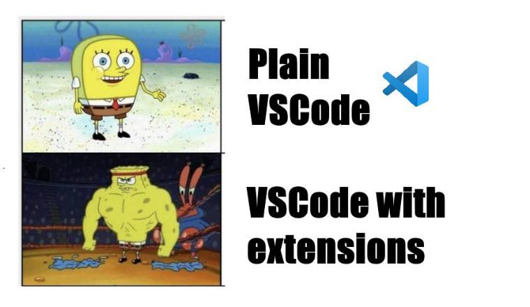 Plain VSCode & VSCode with Extensions Plain VSCode & VSCode with Extensions