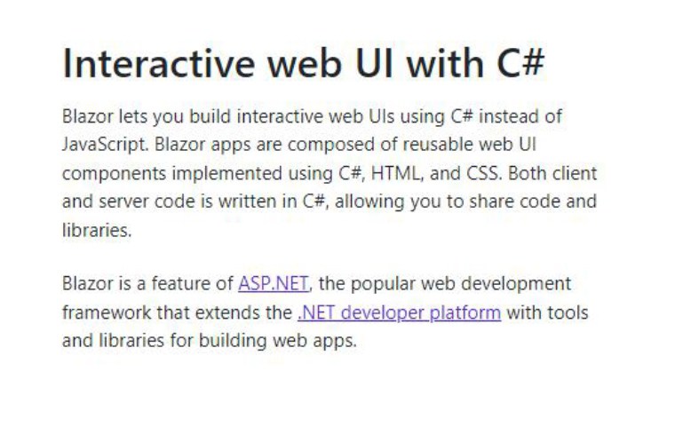 Interactive web UI building with C#