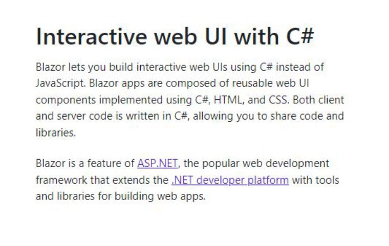 Interactive web UI building with C# Interactive web UI building with C#
