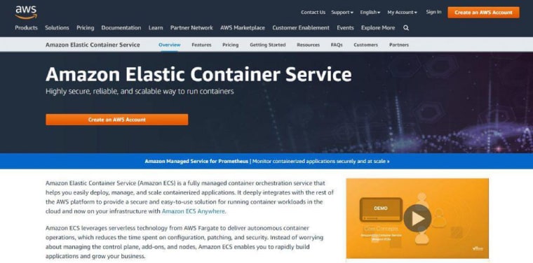 AWS ECS AWS ECS
