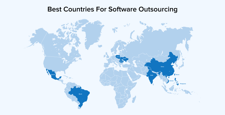 Best Countries For Software Outsourcing