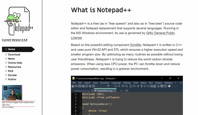 Notepad++ Notepad++