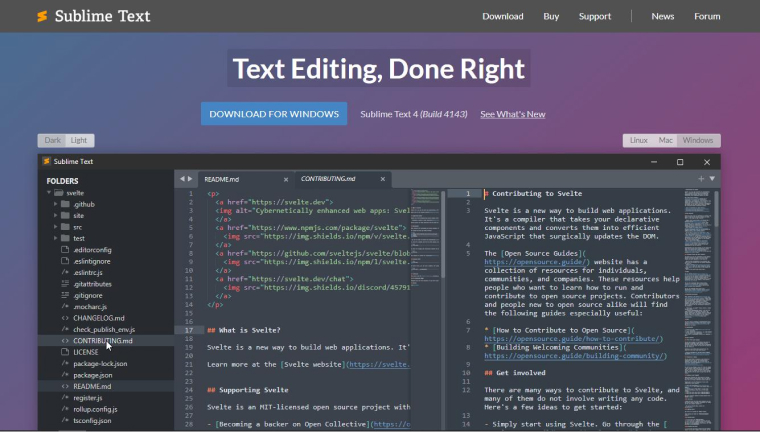 Sublime Text Sublime Text