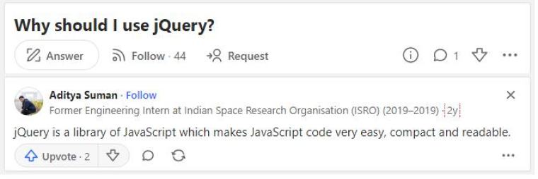 Why use jQuery?