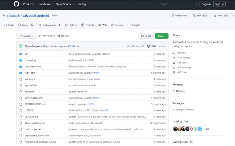 Calabash - GitHub Calabash - GitHub