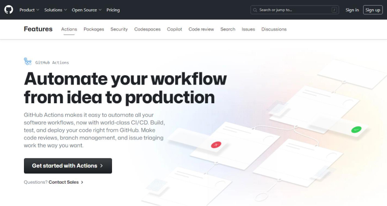 GitHub Actions GitHub Actions