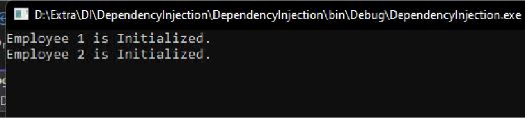 Property Injection Result