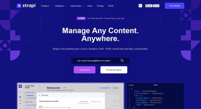 Top Node.js CMS Platforms - TatvaSoft Blog