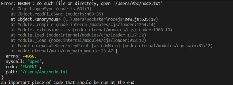 try…catch Block Output try…catch Block Output