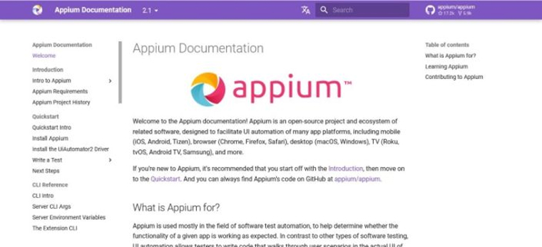 Appium Appium