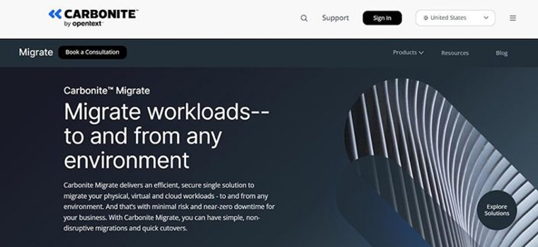 Carbonite Migrate