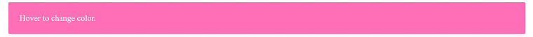 Hover to change color. Hover to change color.
