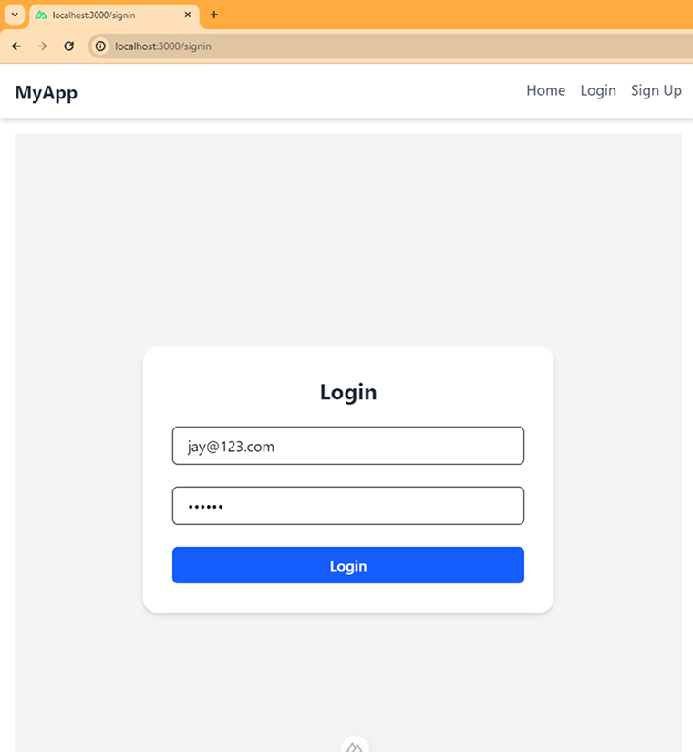 Login Page Login Page