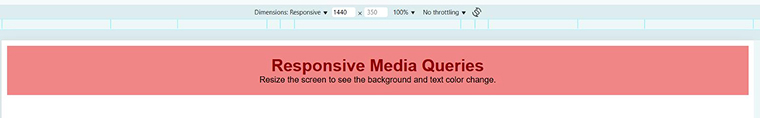 Responsive Media Queries Responsive Media Queries