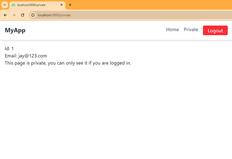 Private Page Private Page