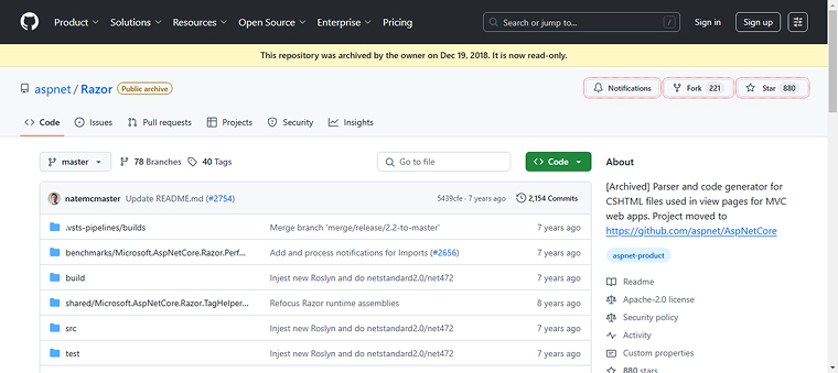 Razor GitHub