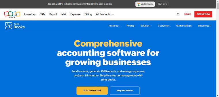Zoho Books Zoho Books