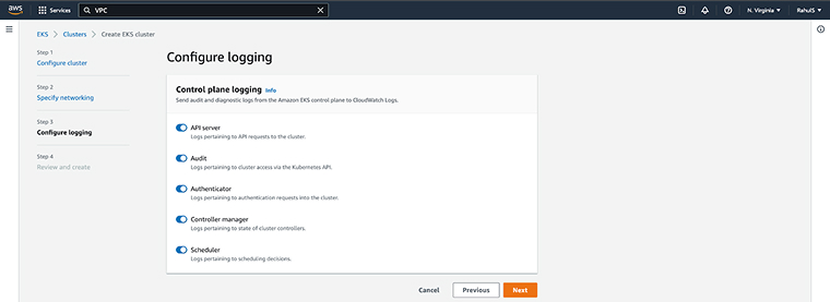 Configure logging Configure logging