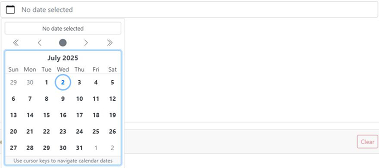 Datepicker Datepicker