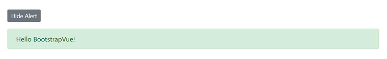 Bootstrap-Vue Alert Component Bootstrap-Vue Alert Component