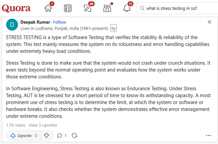 Stress Testing Stress Testing