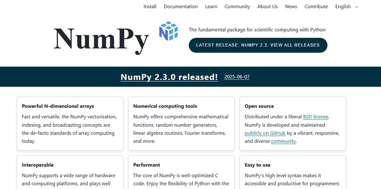 NumPy