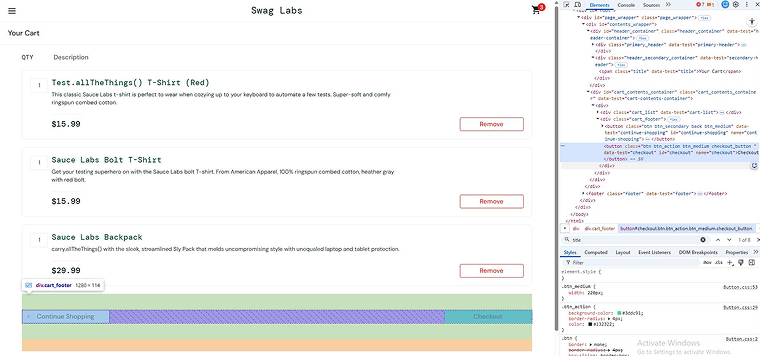 Checkout Button Checkout Button
