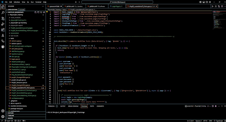 PomTest Script PomTest Script