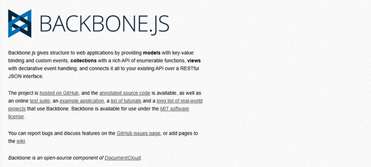 Backbone.js Backbone.js