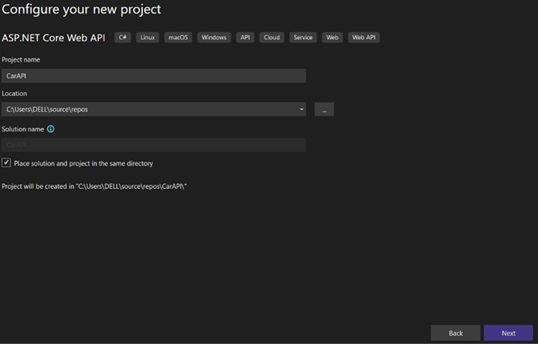 Configure your new project Configure your new project