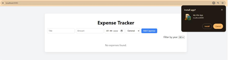 Expense Tracker