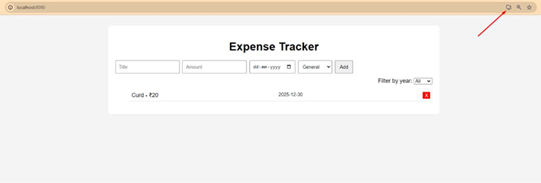 Expense Tracker