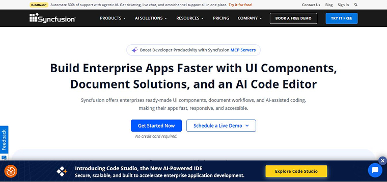 Syncfusion Data Grid