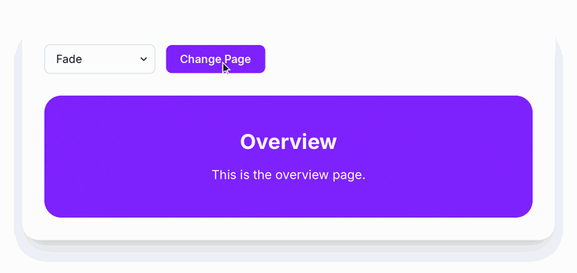 Vue Page Transition Vue Page Transition