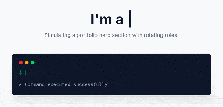 Vue-Typed-Animation Vue-Typed-Animation