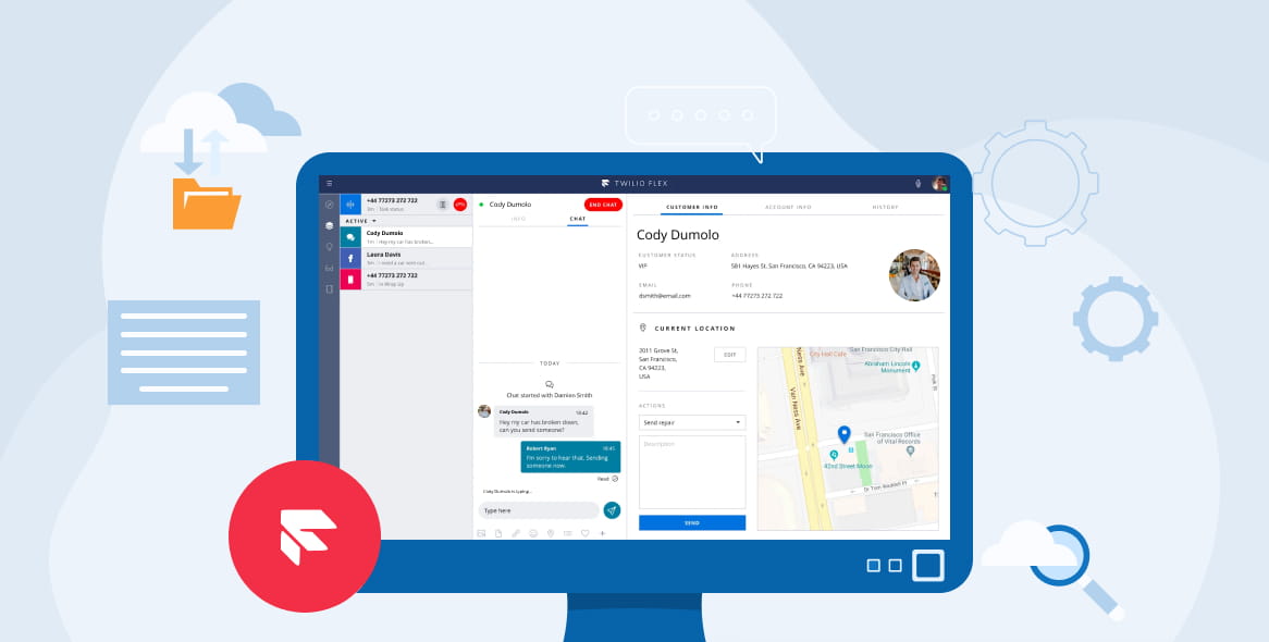 How to Integrate CRM into Twilio Flex?