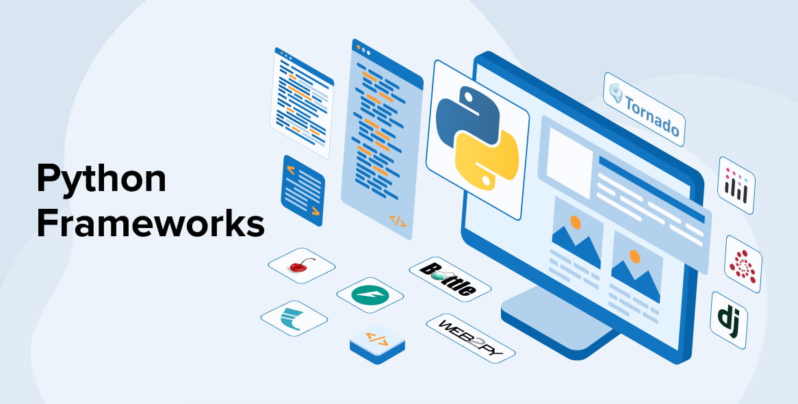 Python Frameworks for Web Development Image